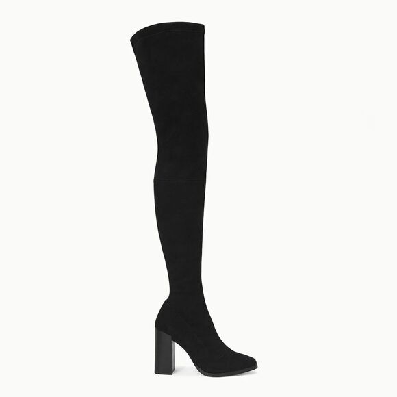 NEW STAUD PAZ Over Knee Boot in black suede - Picture 3 of 9